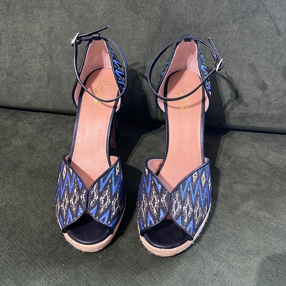 Seychelles Heritage Ikat Heels, 8.5